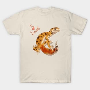 I (Heart) Lizards! T-Shirt